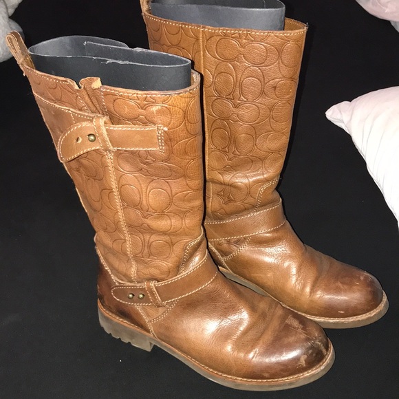 coach boots - Picture 1 of 3